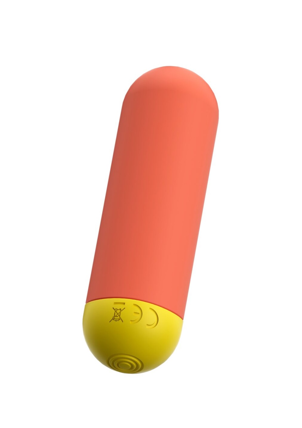 Вибратор для клитора Romp Riot, 7 см (оранжевый)