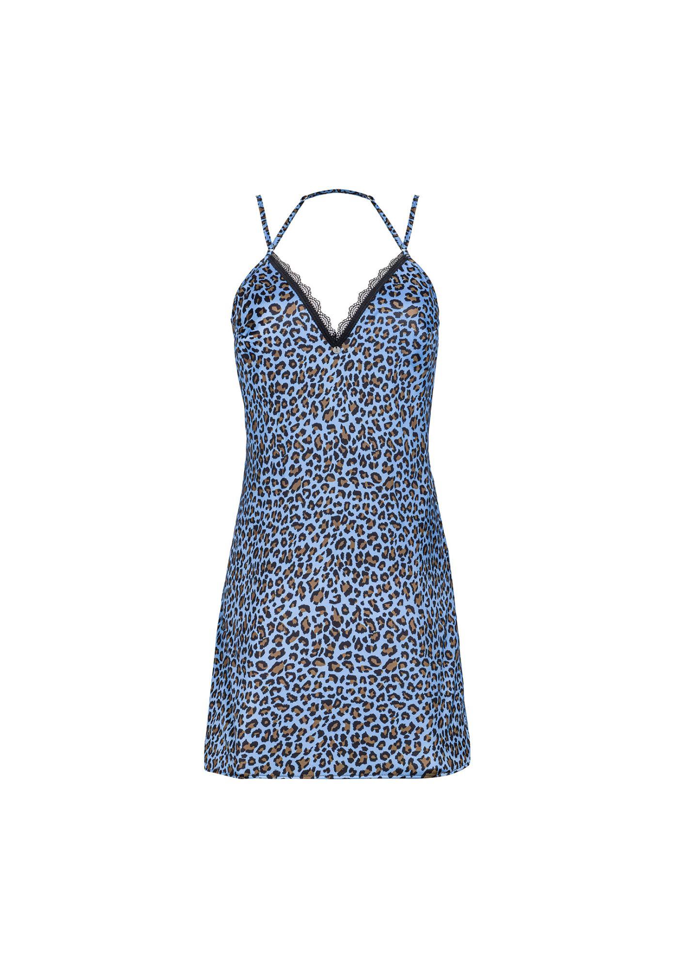 Koszula Obsessive Nadines, L/XL (niebieski)