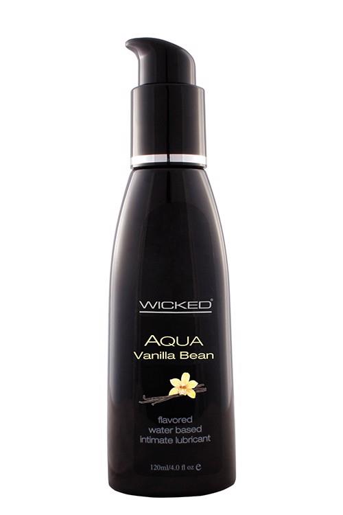 Лубрикант на водній основі Wicked Aqua Vanilla Bean, 120 мл
