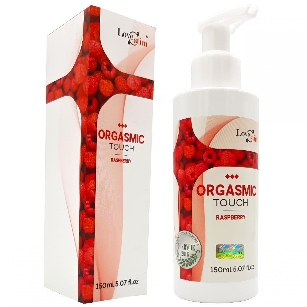 Массажный гель LoveStim Orgasmic Touch, 150 мл (малина)