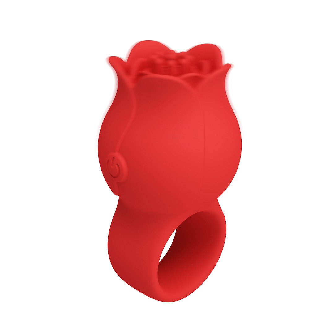Wibrator na palec Pretty Love Jae, 6.2 cm (czerwony)