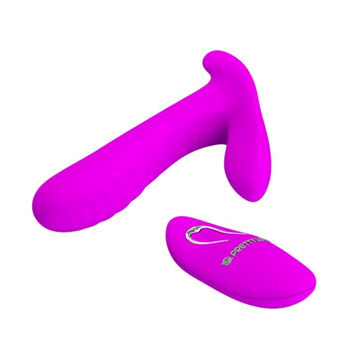 Вібратор Pretty Love Remote Control, 10 см (фіолетовий)