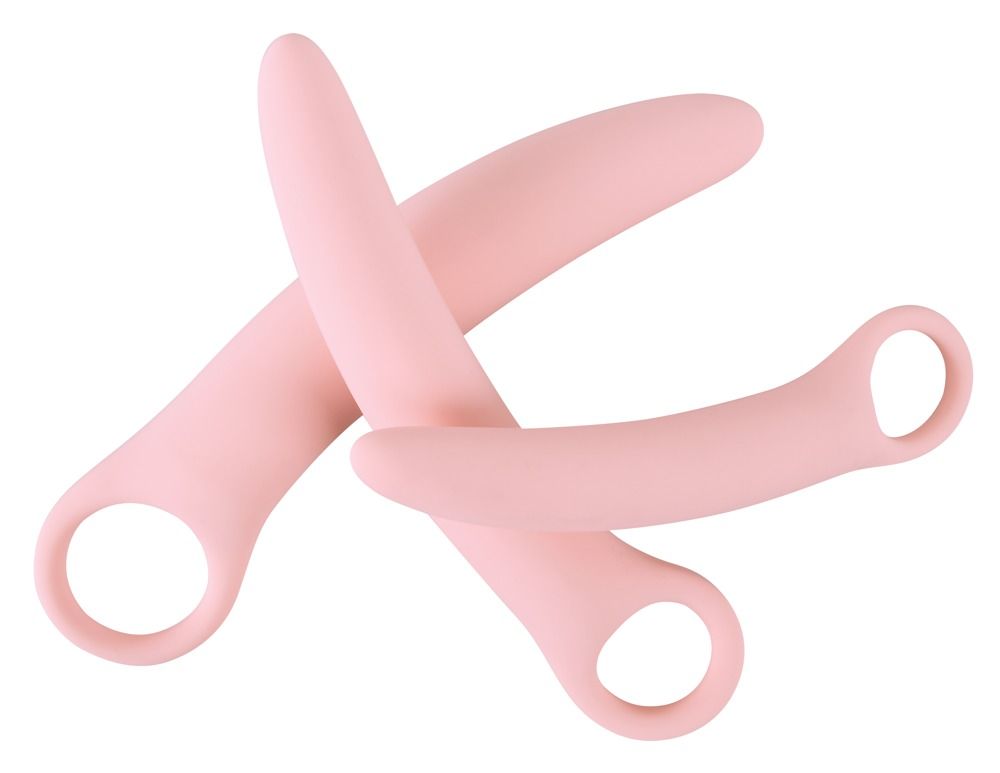 Набор фаллоимитаторов Sweet Smile Vaginal Trainers, 3 шт (розовый)