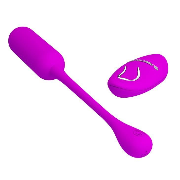 Виброяйцо Pretty Love Lechies Wireless Egg, 18,6 см (фиолетовый)
