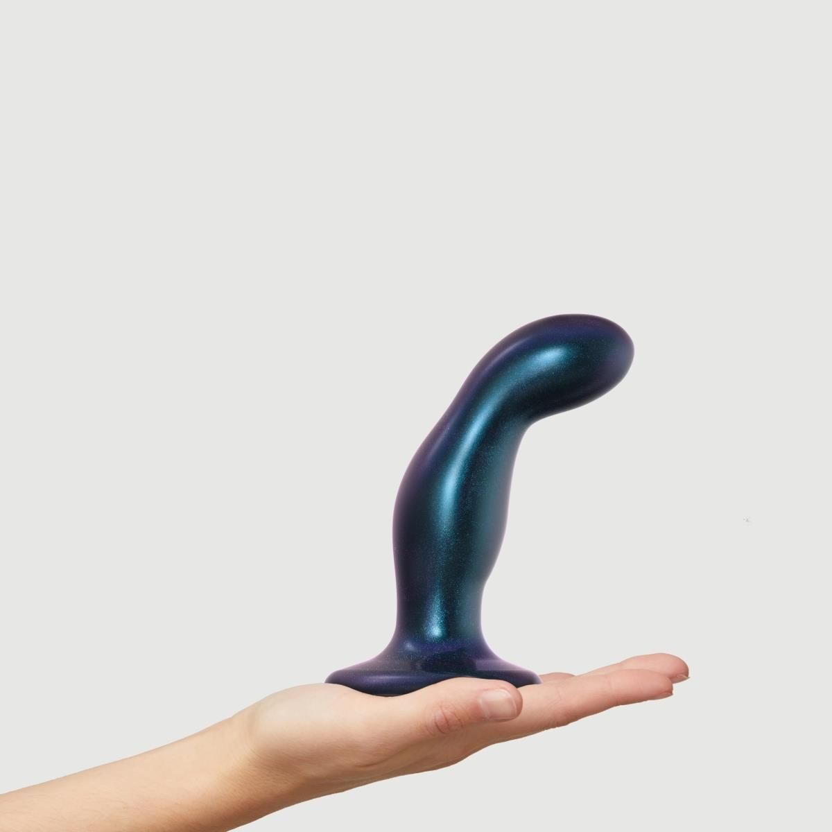Фаллоимитатор Strap-On-Me Dildo Plug Snaky M, 15.3 см (синий)