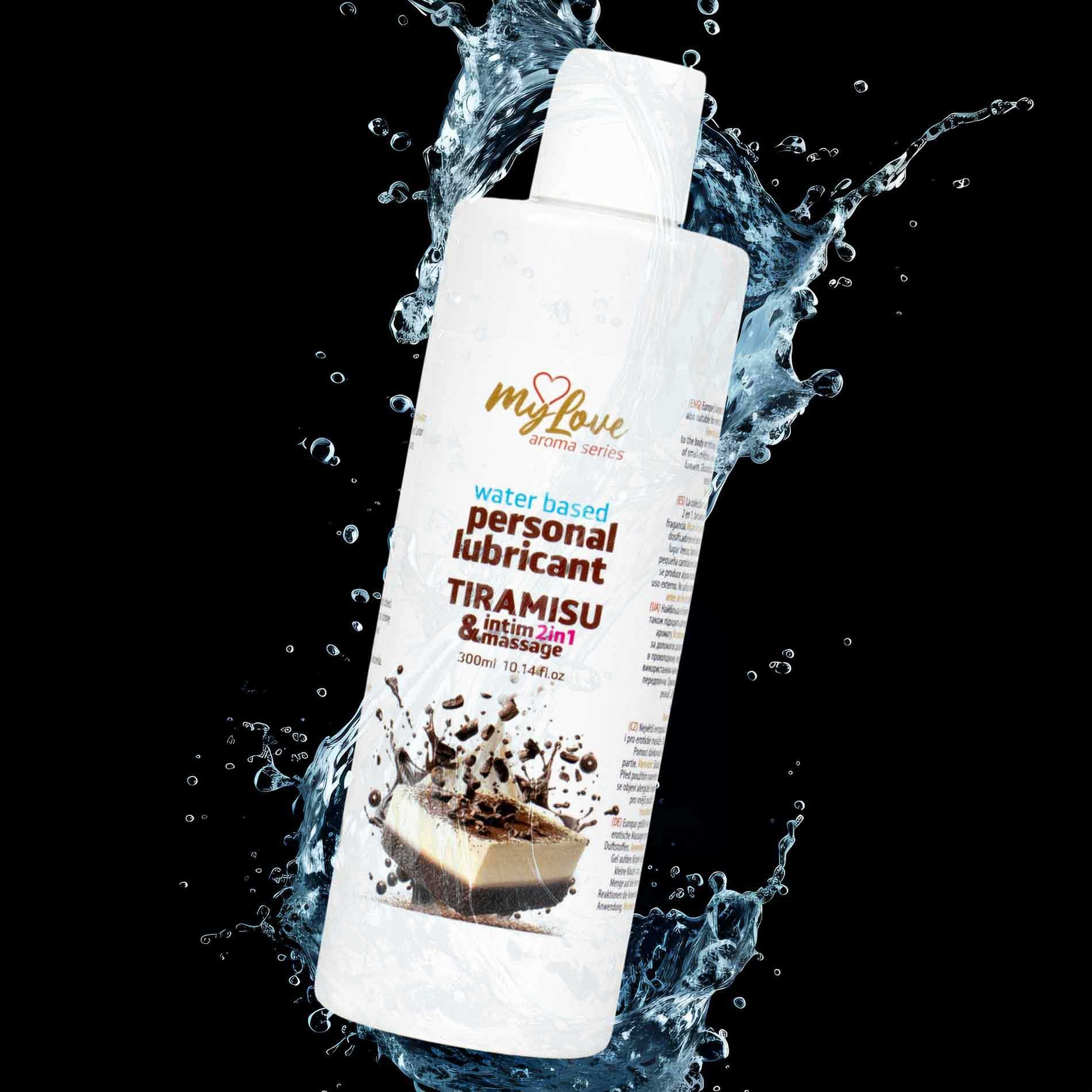 Лубрикант MyLove Aroma Series Intim&Massage 2in1 Tiramisu, 300 мл