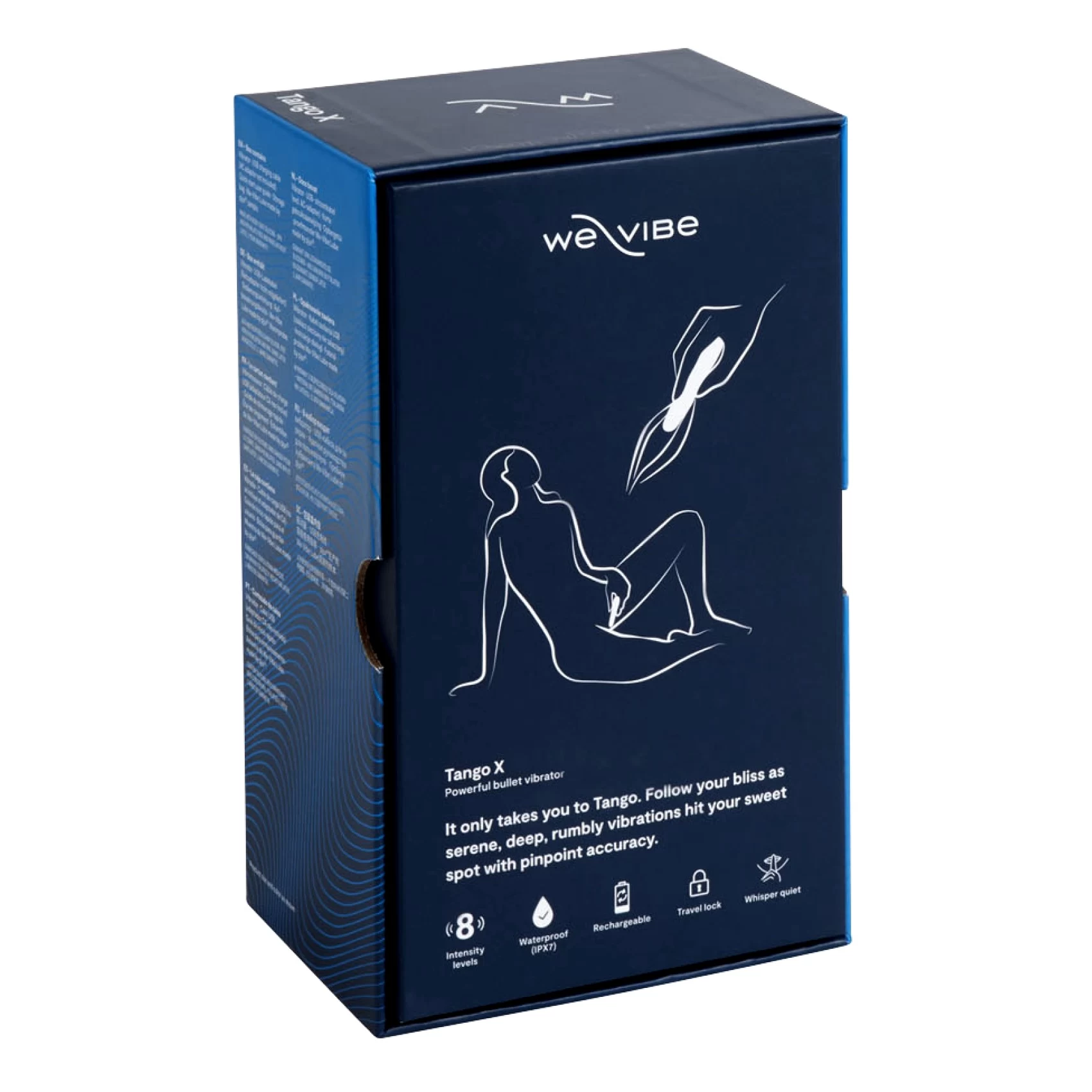Вибратор We-Vibe Mini Stymulator Tango X, 10 см (синий)