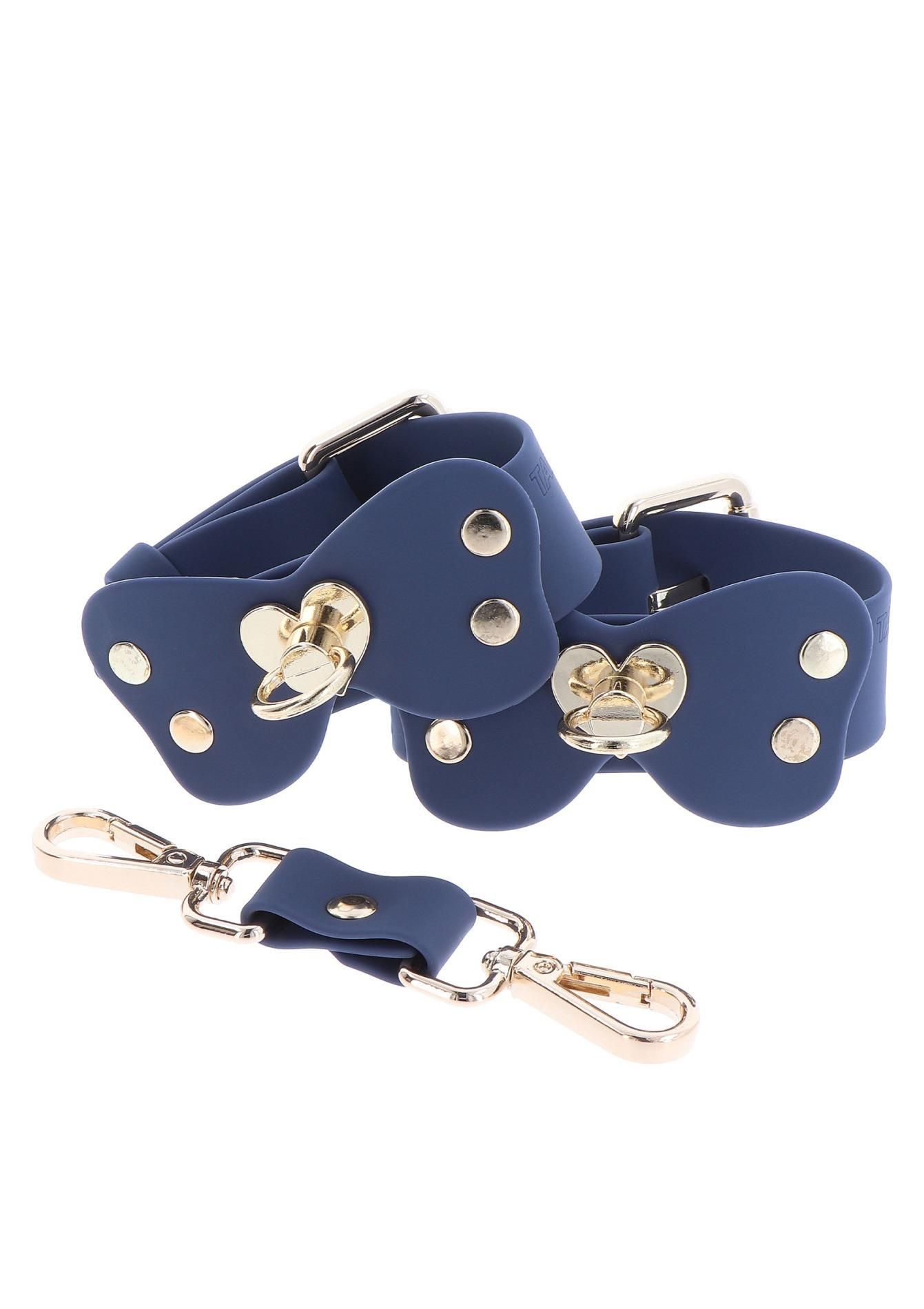 Наручники Taboom Silicone Supreme Wrist Cuffs Set (синій)