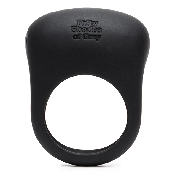 Виброкольцо Fifty Shades of Grey Sensation Vibrating Love Ring, 6.5 см (черный)