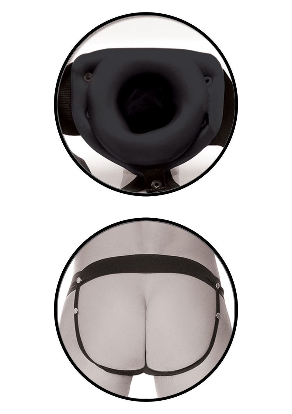 Полый страпон Fetish Fantasy Limited Edition, 15,2 см (черный)