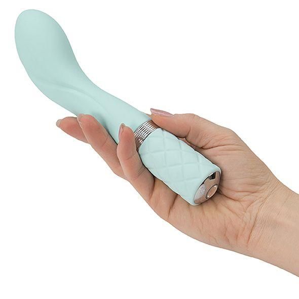 Вибратор Pillow Talk Sassy Teal, 19,8 см (голубой)