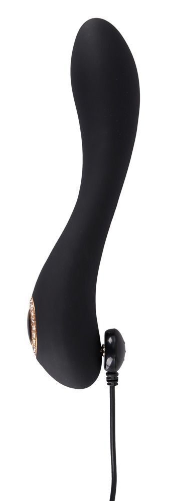 Вибратор для точки G Cleaopatra G-Spot, 19,7 см (черный)