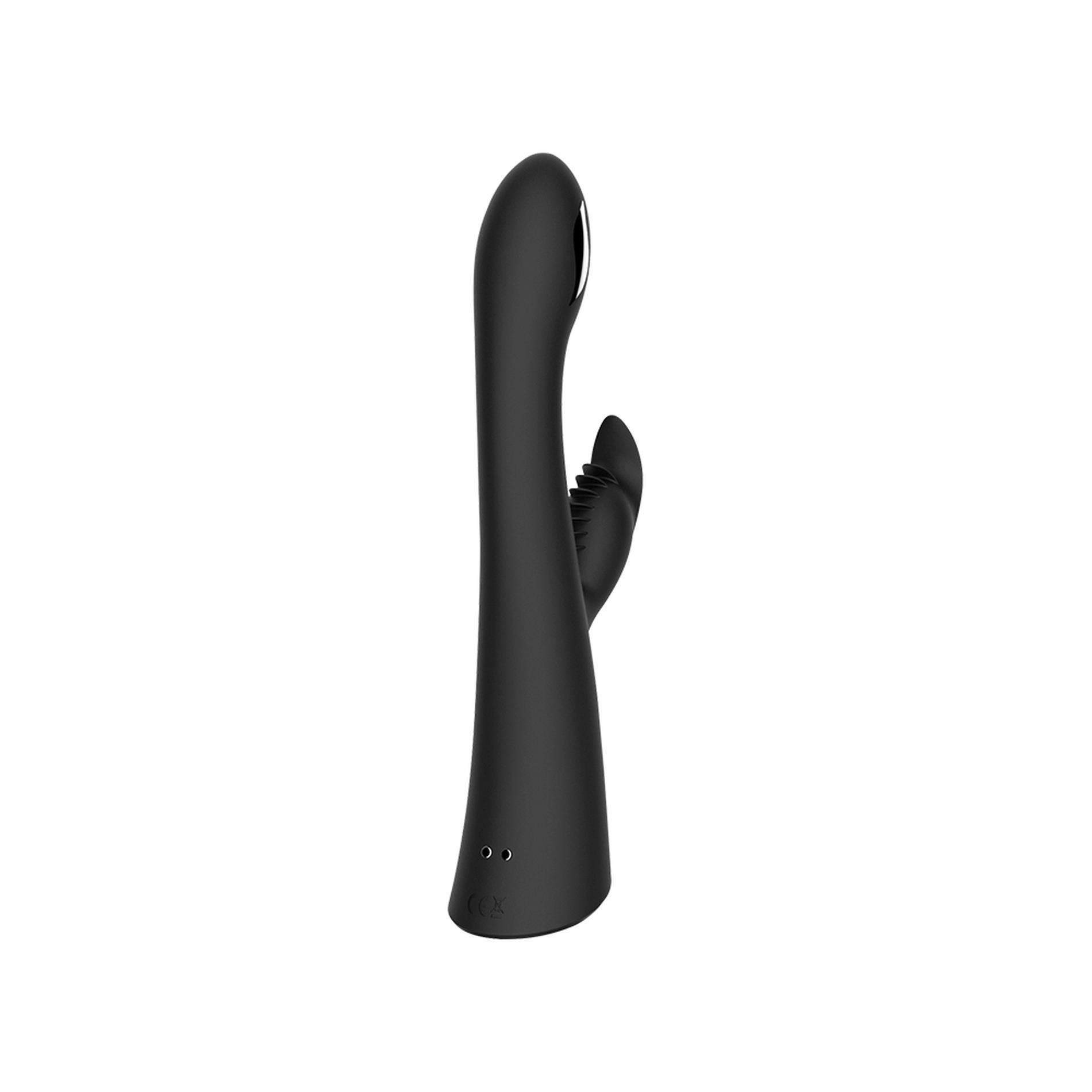 Вибратор-кролик Fierce Euphoria G-Gasm Electric Licker, 20.6 см (черный)