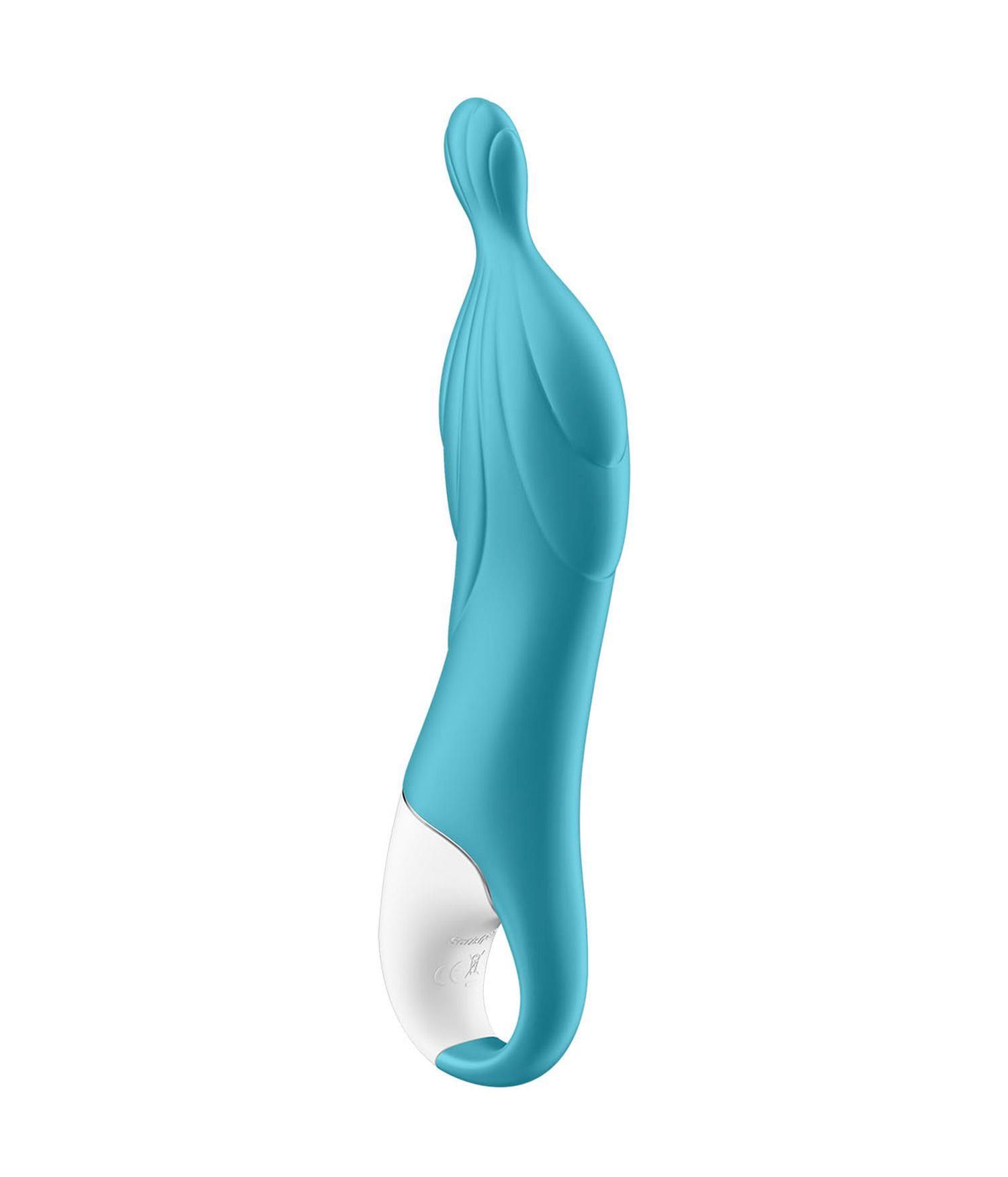 Вибратор Satisfyer A-Mazing 2, 21.7 см (бирюзовый)