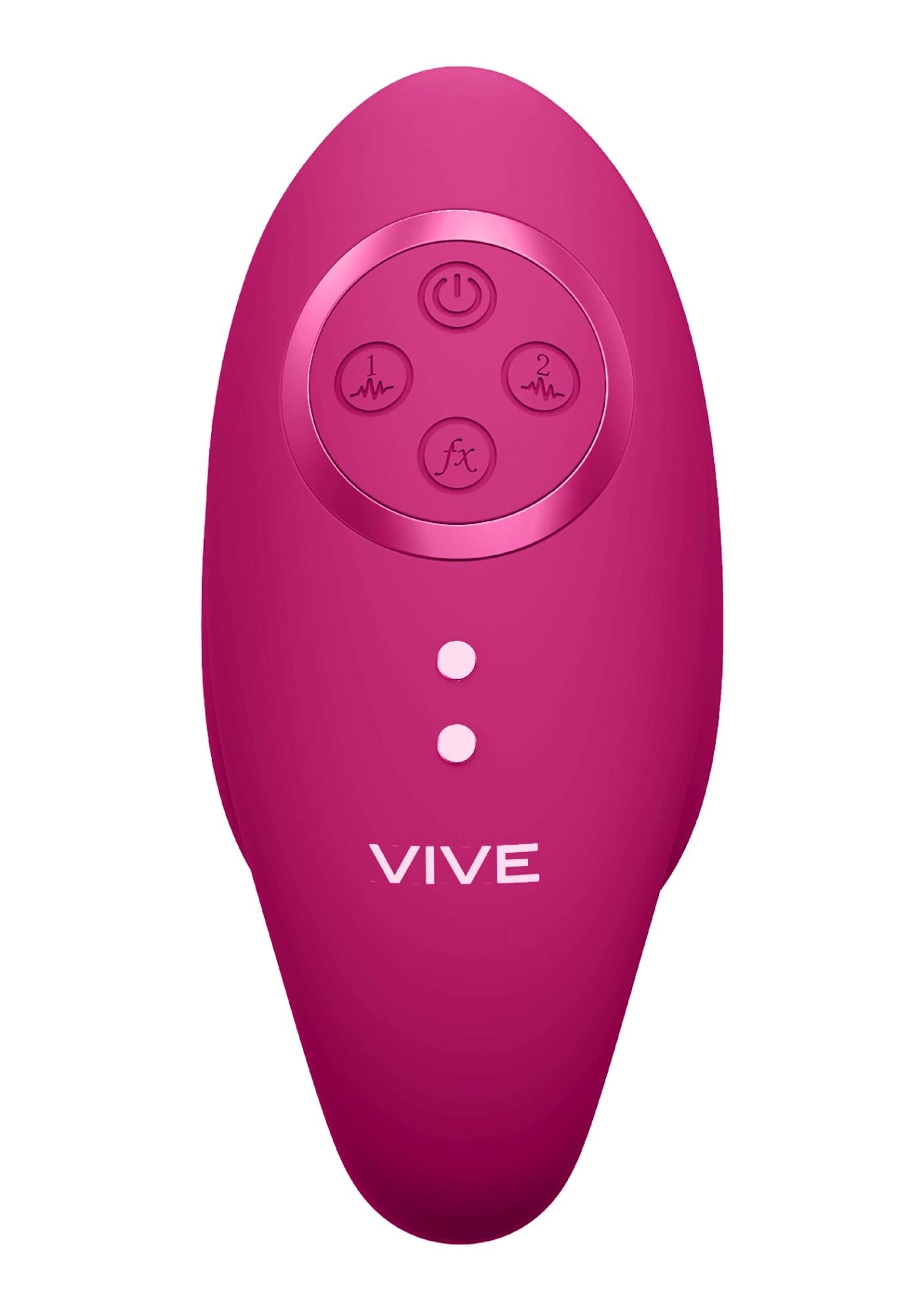 Виброяйцо Vive Aika, 9 см (розовый)