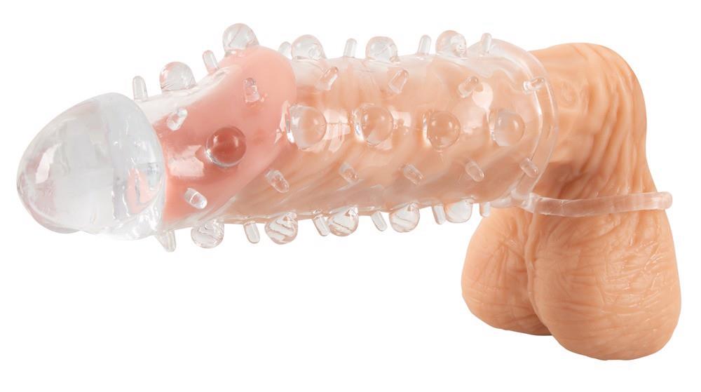 Насадка на пенис Crystal Skin Penis Hülle, 11 см (прозрачный)