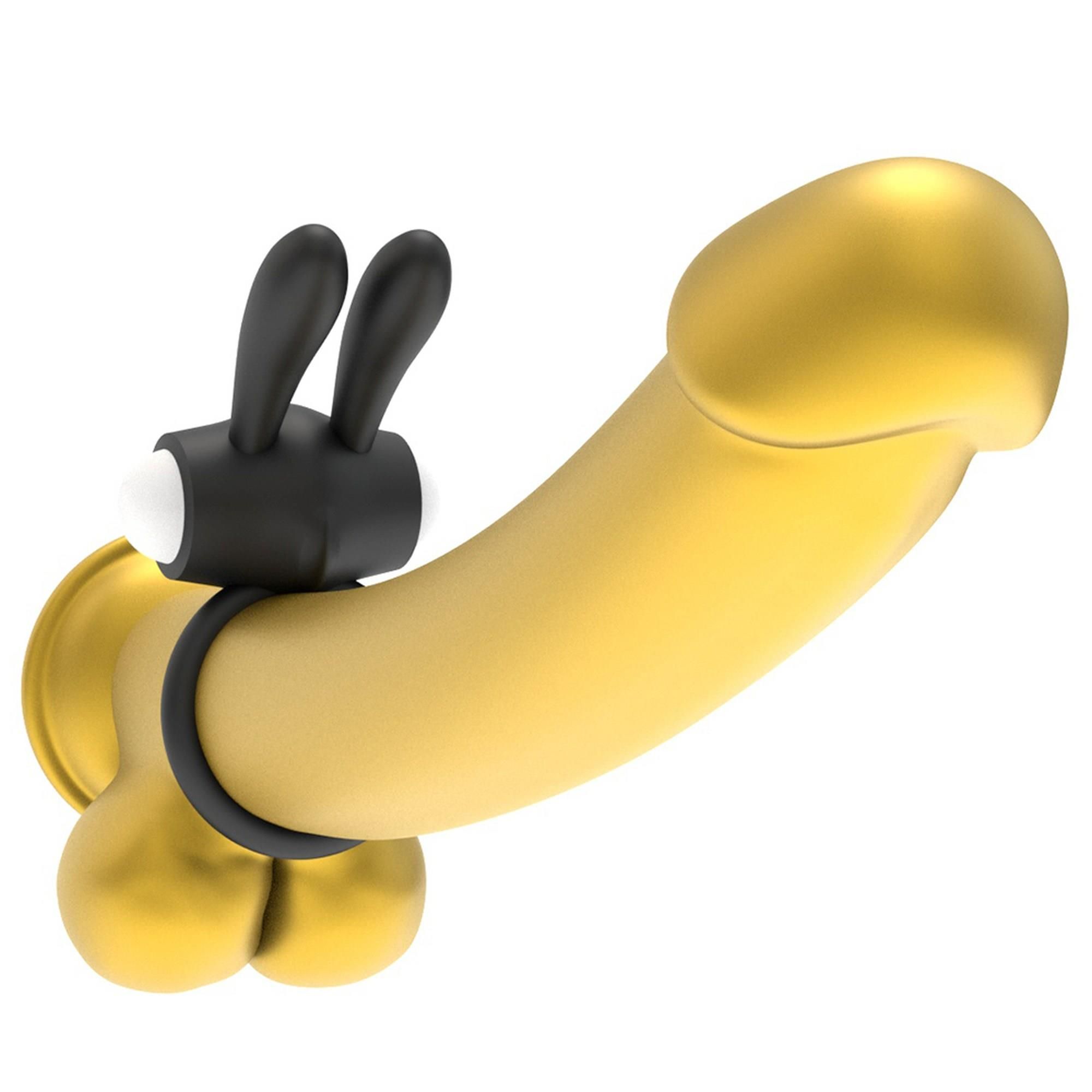 Виброкольцо LoveToy Power Clit, 7,5 см (черный)
