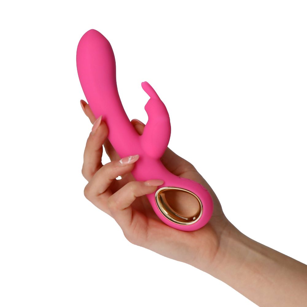 Вибратор-кролик Toyz4lovers Riscaldante Handy Grip Hot, 19 см (розовый)