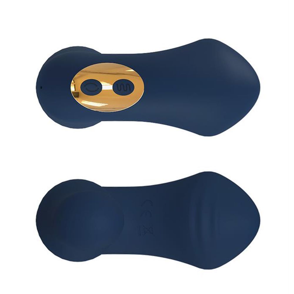 Вибростимулятор простаты Dream Toys Goddess Collection Arges, 14,8 см (синий)