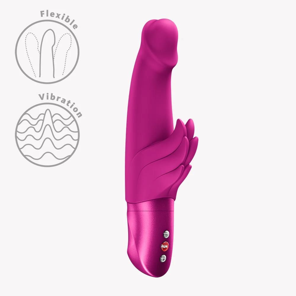 Вибратор Fun Factory Wicked Angel, 20 см (розовый)