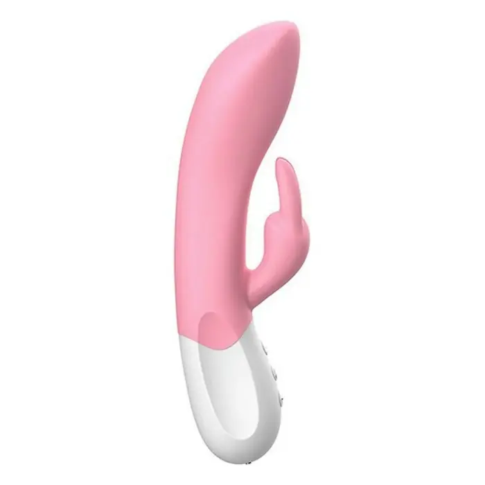 Вибратор-кролик Liebe Pleasure Toys Mighty Rechargeable Rabbit, 21.5 см (светло-розовый)
