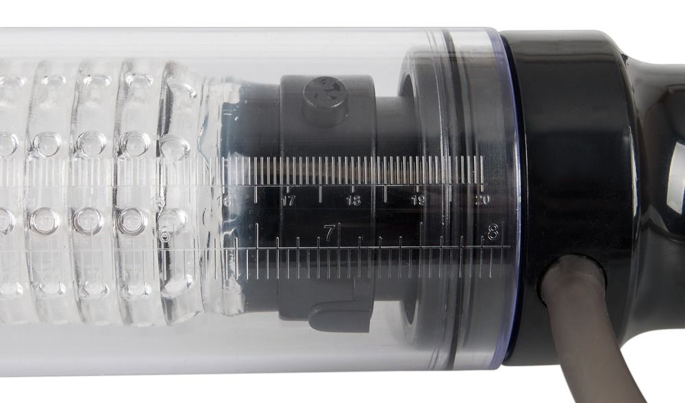 Помпа для члена з вібрацією Orion Vibrating Multi Pump & Masturbator, 33,7 см (прозорий)