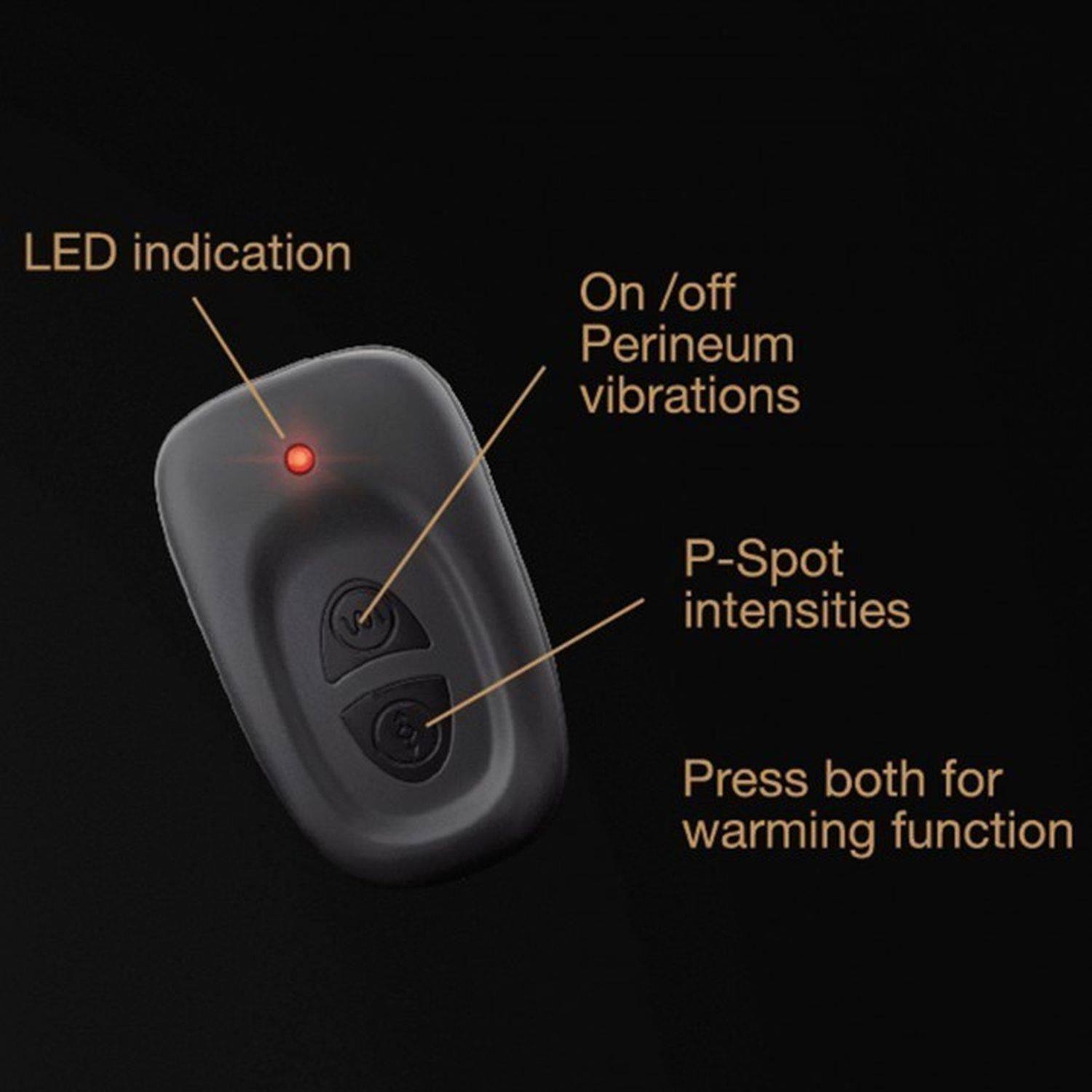 Массажеры простаты Dorcel P-Swing, 12,5 см (черный)