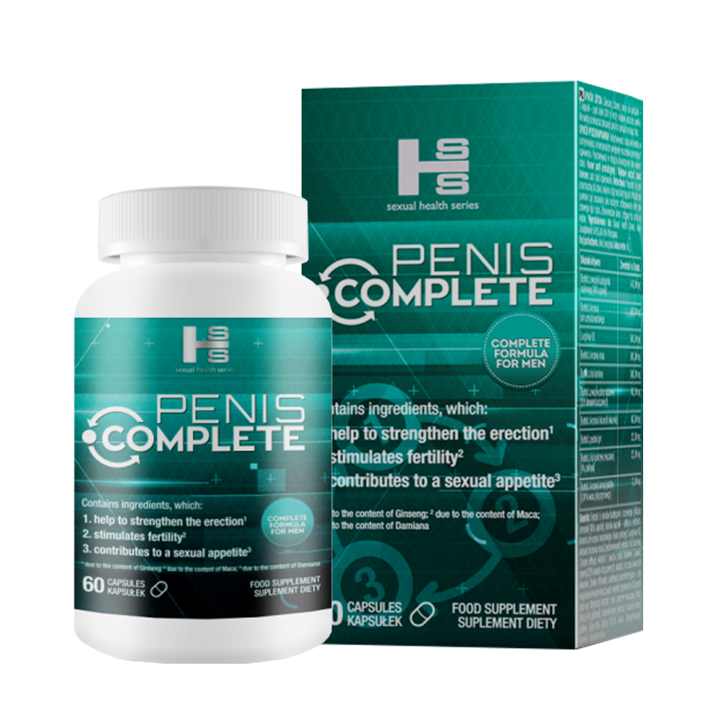 Tabletki dla mężczyzn SHS Penis Complete, 60 szt