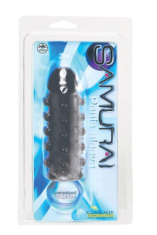 Насадка на пенис Nmc Samurai, 14.5 см (черный)