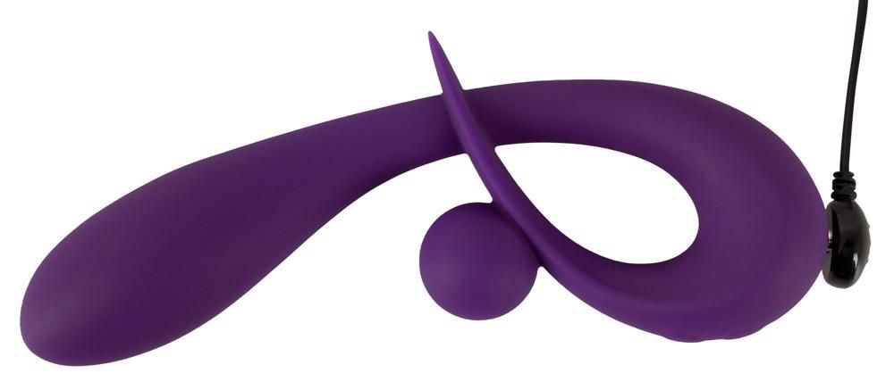 Wibrator Sweet Smile Clit Ball, 20 cm (fioletowy)