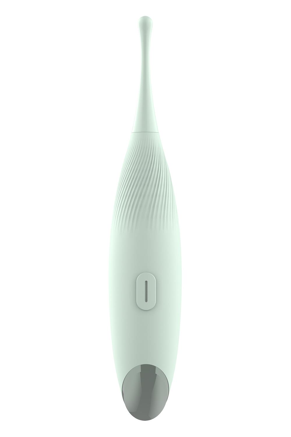 Вибратор Glam Pin Point Stimulator, 17 см (мятный)