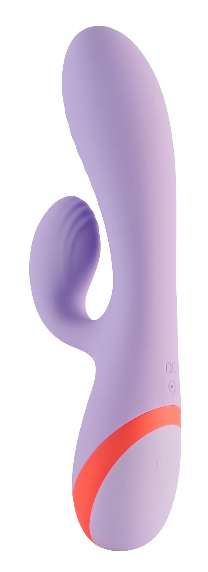 Wibrator królik Dream Toys Twin Toned Duo, 19 cm (fioletowy)