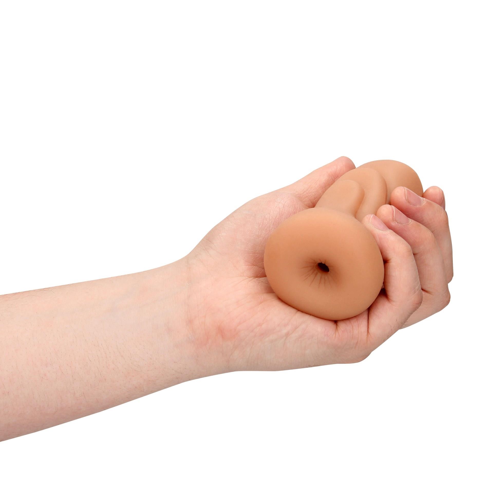 S-Line - Masturbator analny, W kolorze cielistym, 11 cm