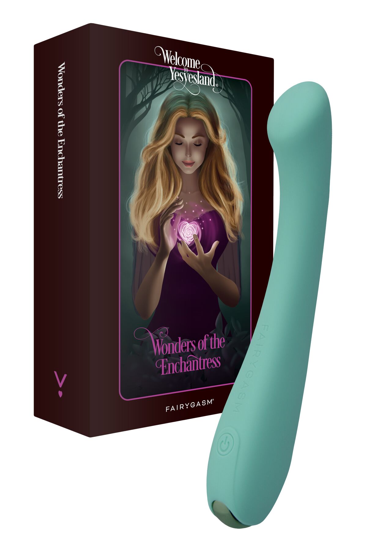 Вибратор FairyGasm MerryWand, 17,5 см (зеленый)