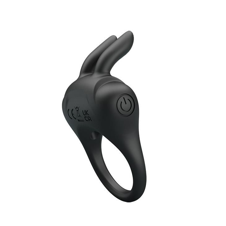 Эрекционное кольцо Pretty Love Davion Penis Ring, 7,4 см (черный)