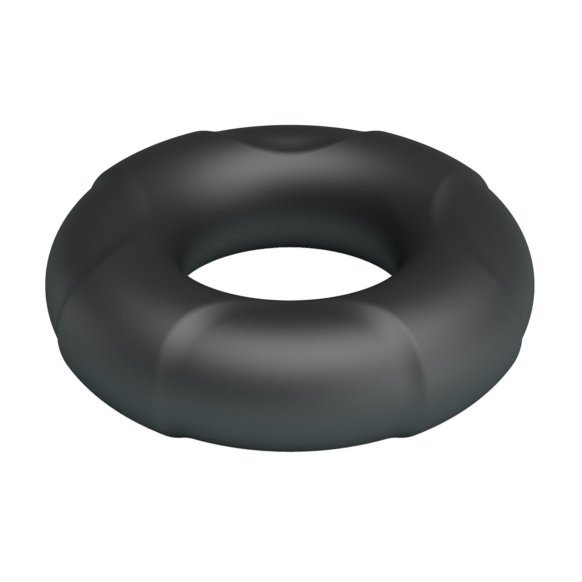 Эрекционное кольцо Crazy Bull Super Soft Silicone Arvell, 6 см (черный)