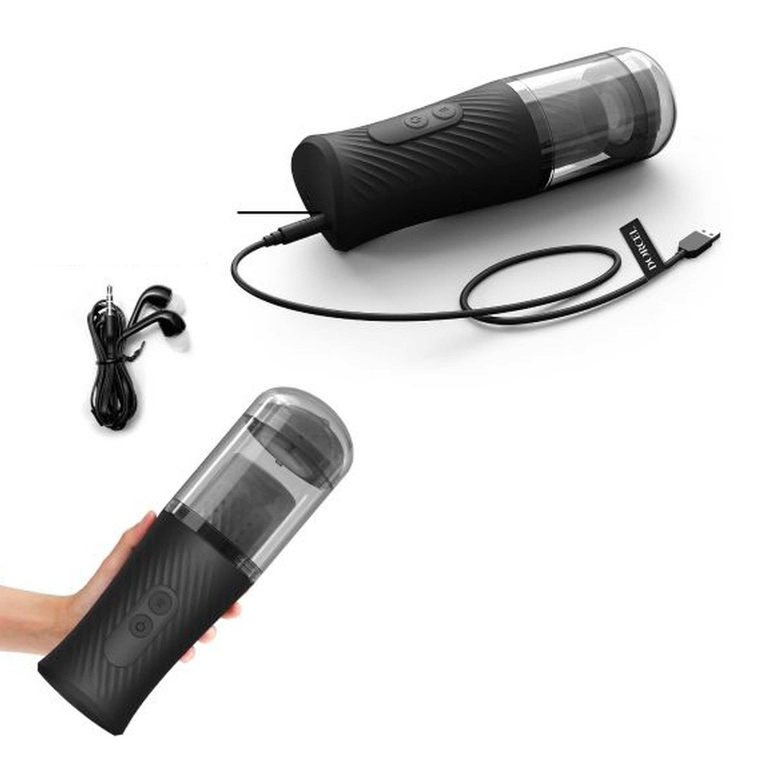 Masturbator automatyczny Dorcel Thrust Blow (czarny)