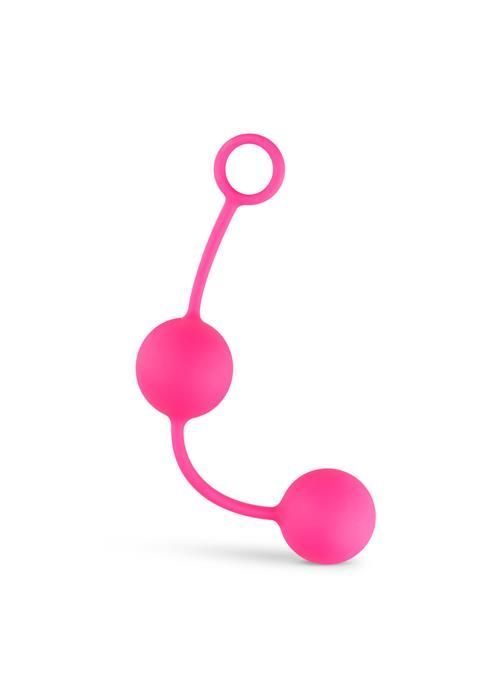 Вагинальные шарики Easy Toys Pleasure Balls, 16 см (розовый)