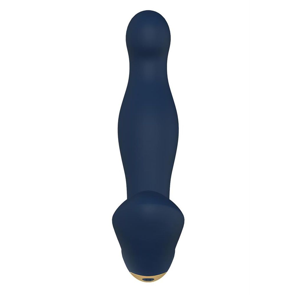 Вібростимулятор простати Dream Toys Goddess Collection Arges, 14,8 см (синій)