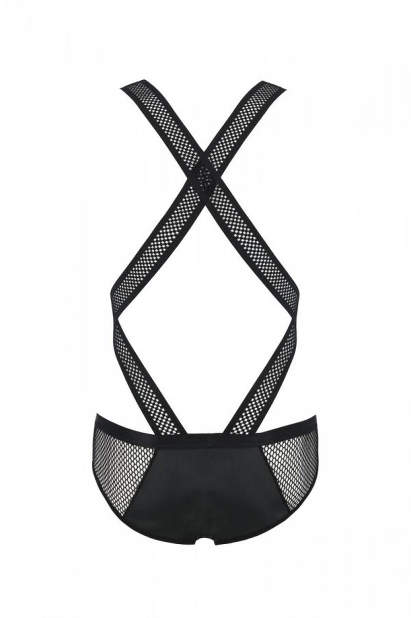 Сексуальное боди для мужчин Passion Free Your Senses Victor 045, L/XL (черный)