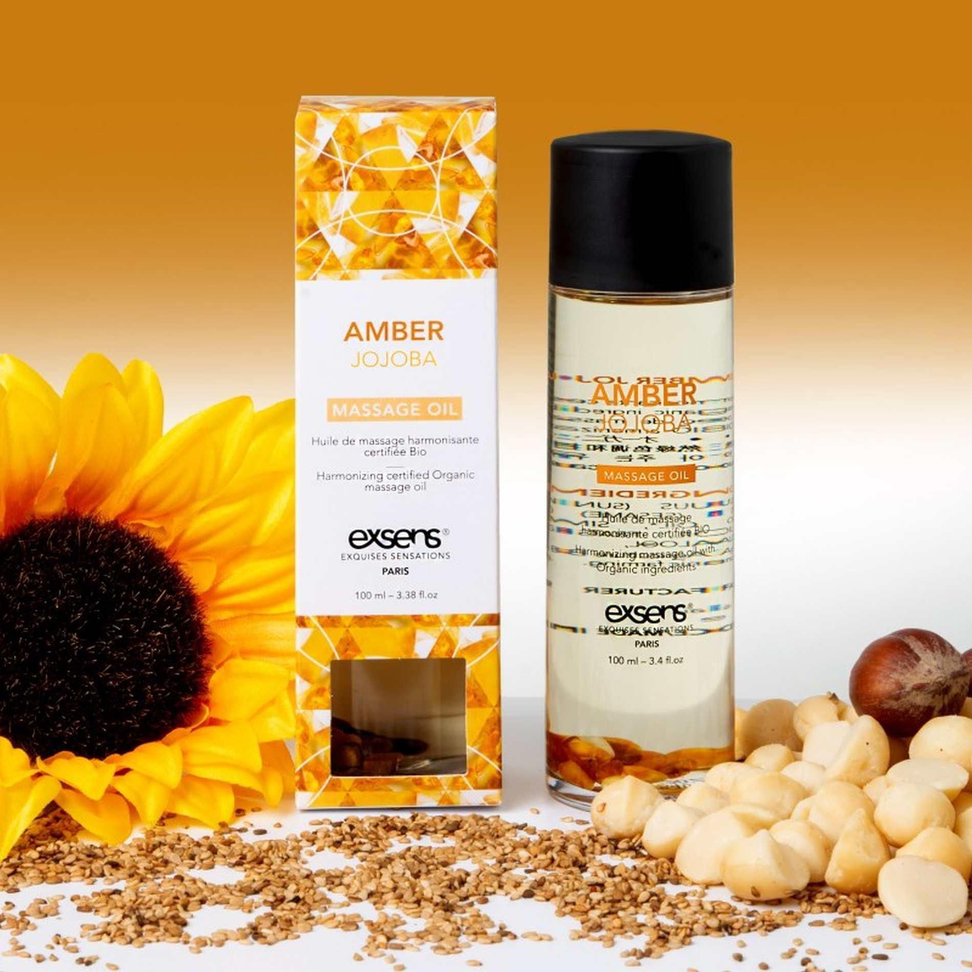 Массажное масло Exsens Amber Jojoba, 100 мл