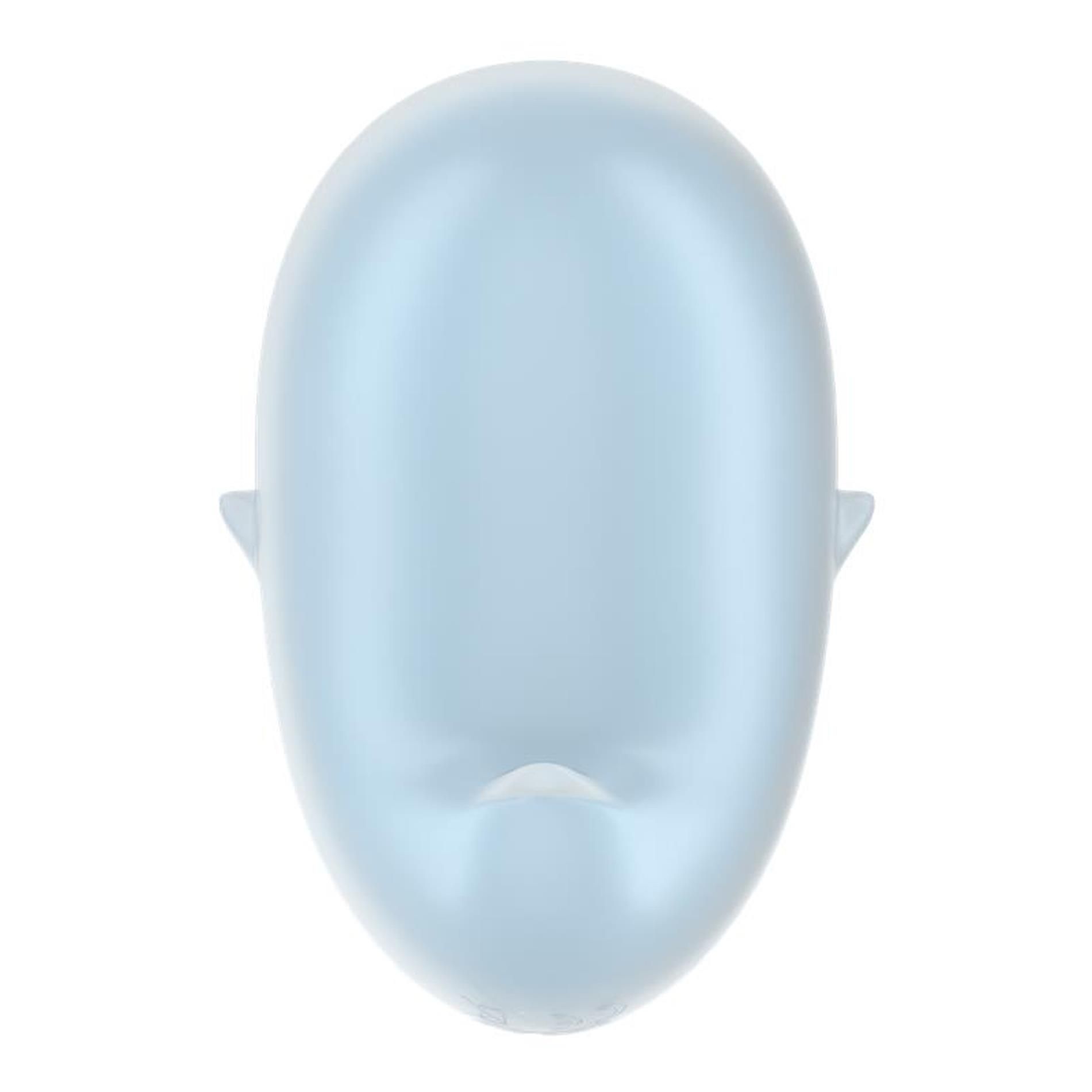 Вакуумный стимулятор клитора с вибрацией Satisfyer Cutie Ghost (голубой)