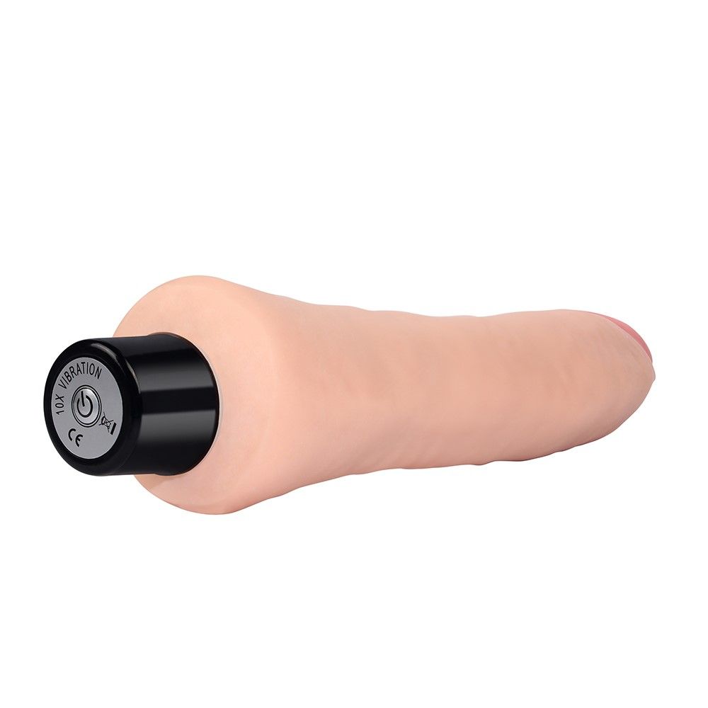 Вибратор Lovetoy Real Softee, 24 см (телесный)