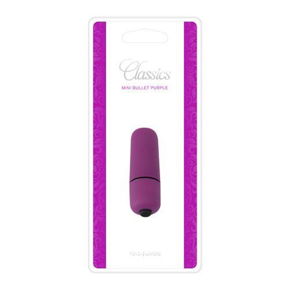 Мини-вибратор Classics Mini Bullet, 5.5 см (фиолетовый)
