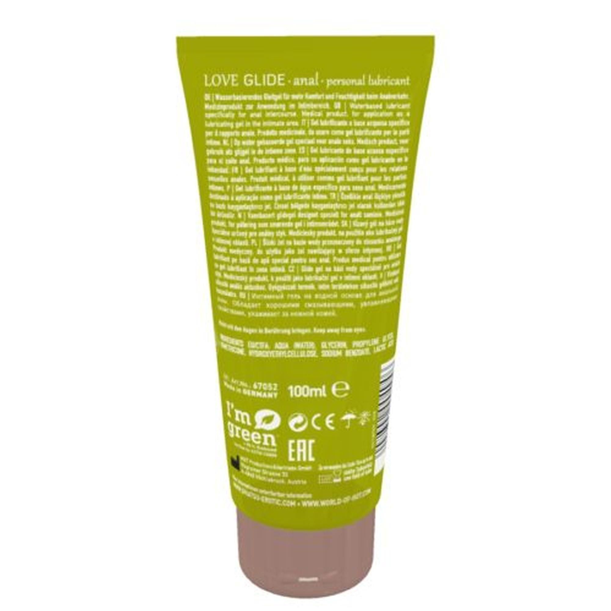 Lubrykant analny Shiatsu Body Sensation Love Glide Personal, 100 ml