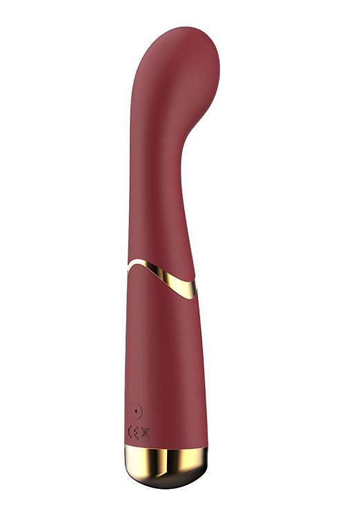 Вибратор для точки G Dream toys Romance, 19,5 см (бордовый)