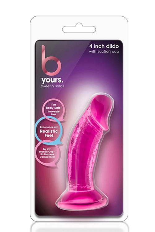 Фаллоимитатор B Yours Sweet N Small 4, 11.4 см (розовый)