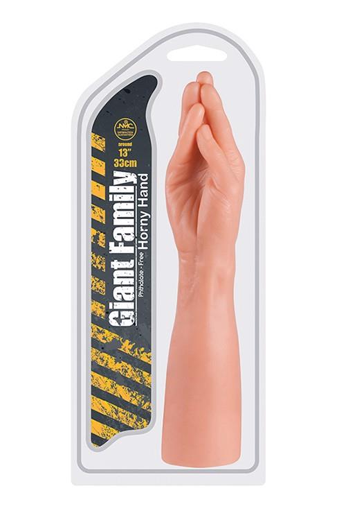 Рука для фистинга Giant Family - Horny Hand Palm, 33 см (телесный)