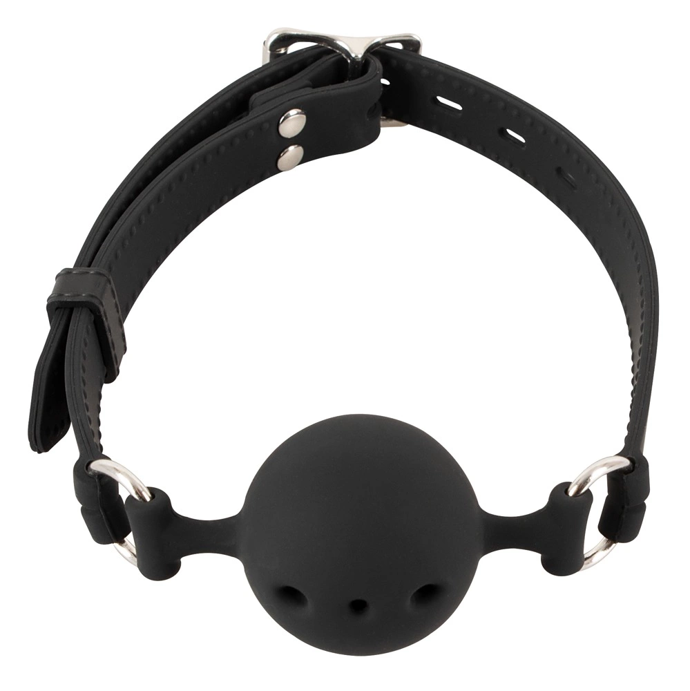 Кляп Bad Kitty Naughty Toys Gag М, 4 см (черный)
