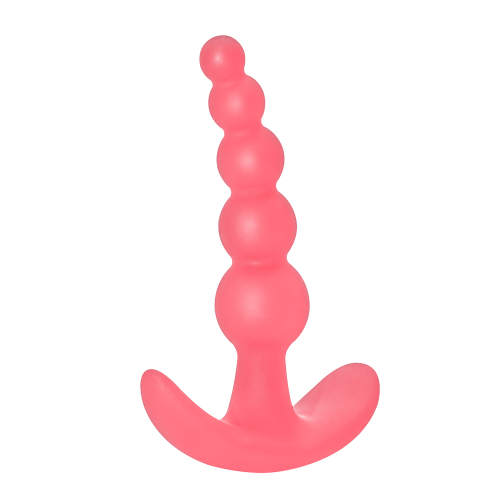 Korek analny Lola Games Bubbles, 11.5 cm (różowy)